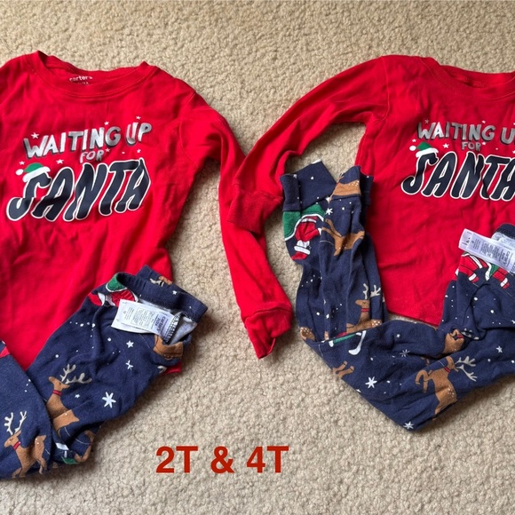 Boys Matching Christmas PJS - Picture 3 of 3